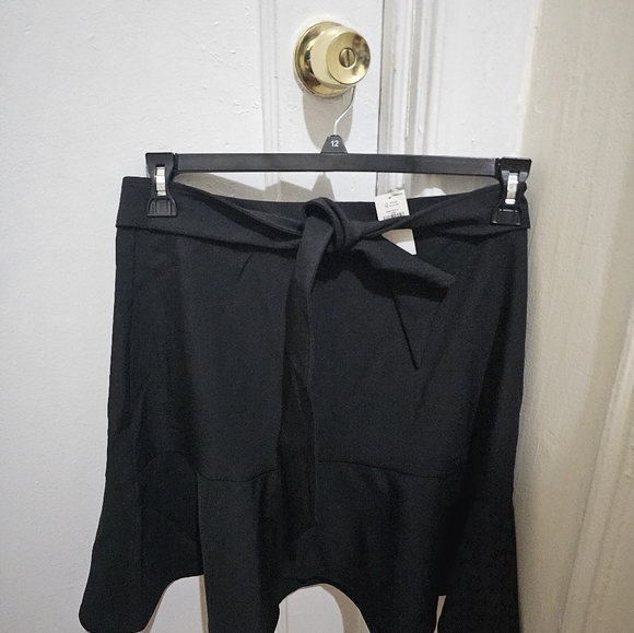 BANANA REPUBLIC TIE-WAIST RUFFLE MINI SKIRT Size 14 - Picture 8 of 8